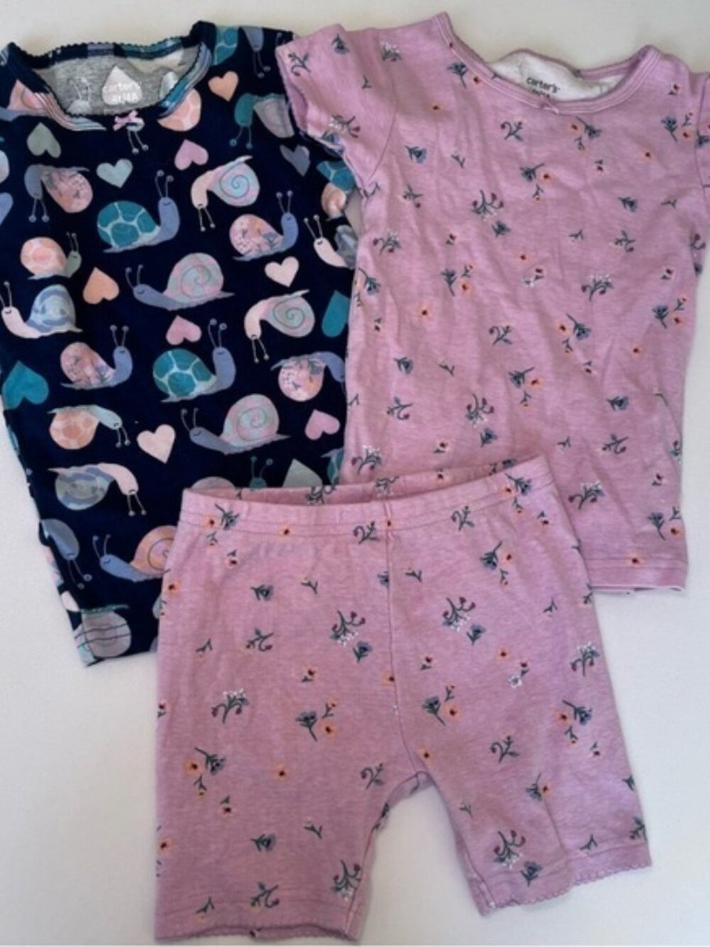 Carter's Pink and Blue Pajama Sets for Cozy Sleep